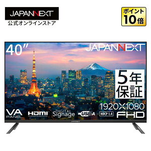 y5Nۏ؃fzJAPANNEXT 40C` VApl ^tHDtj^[ JN-V40TFHD-U-H5 HDMI /rfI͒[q RALV[q USBĐΉ TCl[W ^j^[ fXN[Ntj