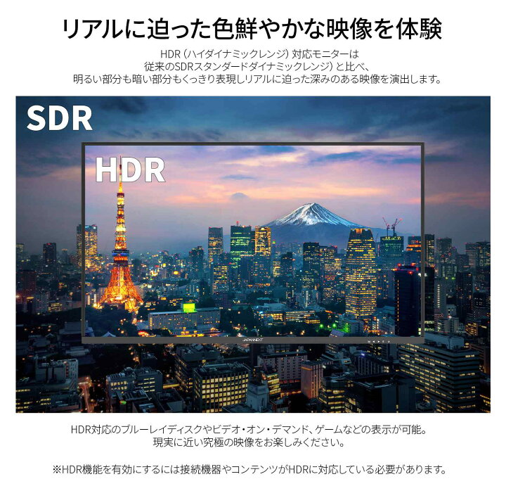 楽天市場】JAPANNEXT 55インチ 大型4Kモニター JN-V5500UHDR-N 非光沢  