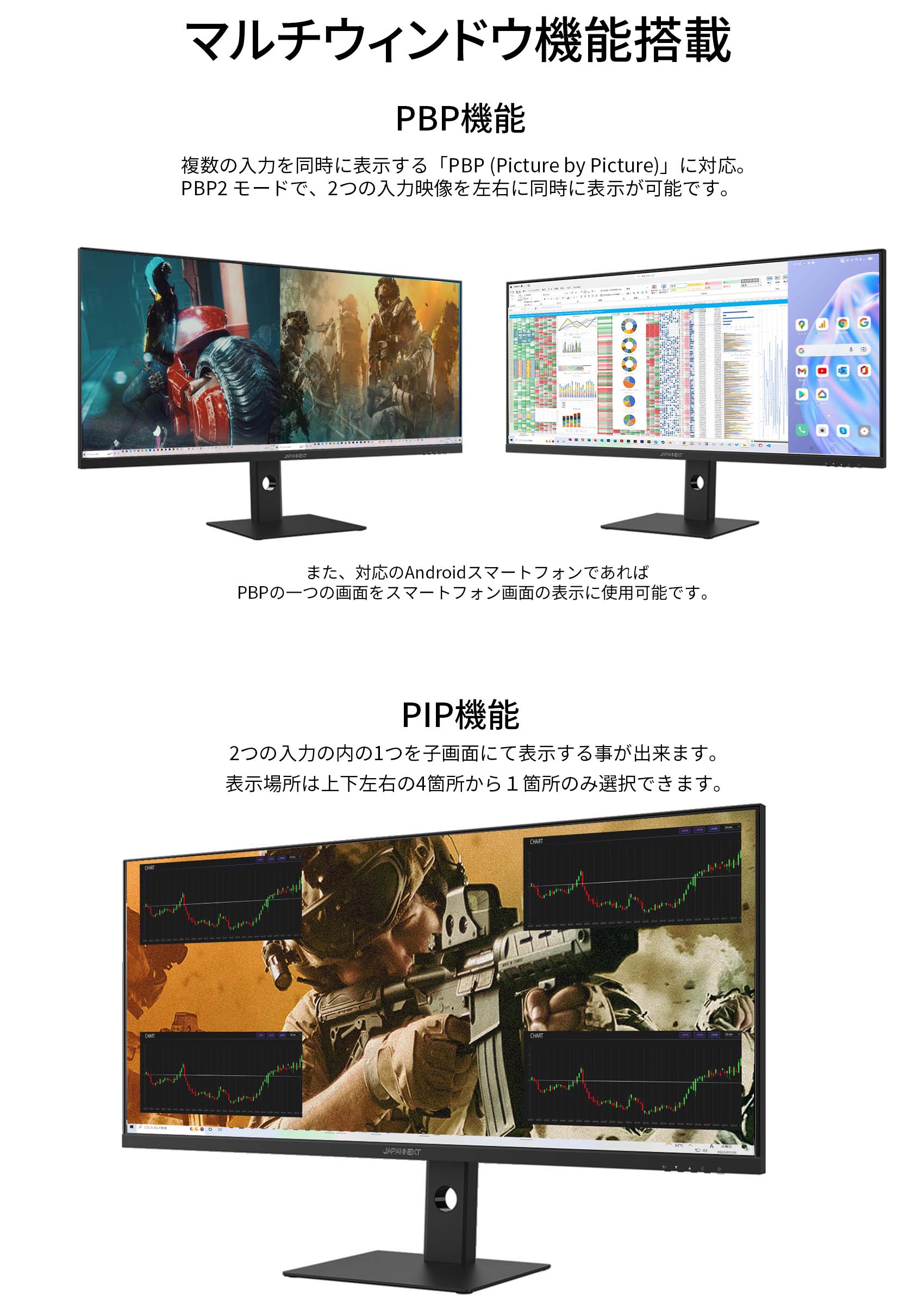 楽天市場】JAPANNEXT ゲーミングモニター 40インチ IPSパネル UWQHD
