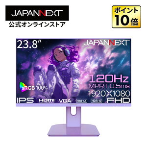 yp[vfzJAPANNEXT 23.8C` IPSpl 120Hz/0.5ms(MPRT)Ή tHD(1920x1080)𑜓x Q[~Oj^[ JN-IPS238G120F-PP HDMI VGA HDR sRGB:100% PS5:120Hzڑ y2Nۏ؁z PCj^[ tj^