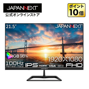 JAPANNEXT 21.5C` IPSpl tHD(1920x1080)𑜓x tj^[ JN-IPS215F2 sRGB:98% HDMI VGA y2Nۏ؁zPCj^[ tj^[ p\Rj^[ WplNXg