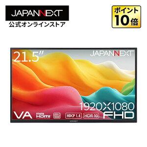 JAPANNEXT 21.5C` VApl tHD(1920x1080)𑜓x ^oCj^[ JN-MD-V215F miniHDMI USB-C LbNX^h JAPANNEXTLOP[X y2Nۏ؁z PCj^[ tj
