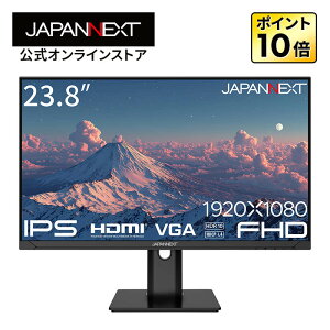 JAPANNEXT 23.8C` IPSpl tHD(1920x1080)𑜓x tj^[ JN-IPS238F-HSP HDMI VGA HDR  s{bgΉ y2Nۏ؁z fXN[Ntj^[ PCj^[ p\Rj^[ Wp