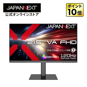 JAPANNEXT 21.5�C���` VA�p�l������ �t��HD(1920×1080)�𑜓x �t�����j�^�[ JN-215V120F-HSPC6 HDMI DP USB-C(�ő�65W���d) sRGB:99% HDR �������� �s�{�b�g(�c��])�Ή� �y2�N�ۏ؁z PC���j�^�[ �f�X�N���[�N���j�^