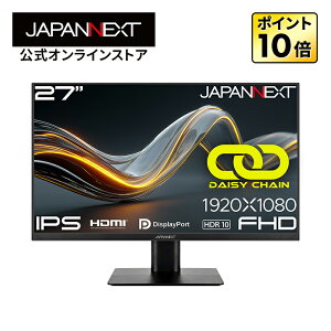 27�C���` IPS�p�l������ �t��HD(1920×1080)�𑜓x �t�����j�^�[ JN-IPS27F-D HDMI DP HDR �f�C�W�[�`�F�[��(DP MST)�Ή��y2�N�ۏ؁z PC���j�^�[ �t�����j�^�[ �p�\�R�����j�^�[ �W���p���l�N�X�g