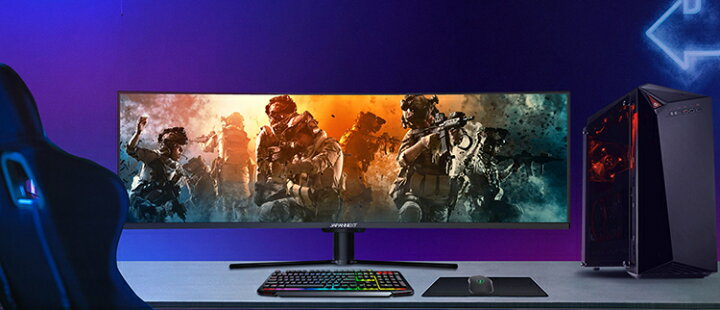 楽天市場】JAPANNEXT 曲面 液晶モニター 49インチ VAパネル WQHD 