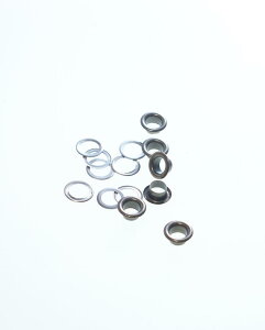 ハトメ 鳩目 穴径5mm 100個入  JPC0002 両面ハトメ セット 打ち具 キット サンコッコー レザークラフト 鳩目 カーテン 両面 パンチ 間仕切り レジャーシート 初心者 帆布 クラフト金具 付け方 DIY