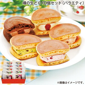 早割期間中!11/28まで【通常価格4,200円⇒3,980円】お歳暮 噂の生どら10個セット(バラエティ) 送料込み ギフト プレゼント 贈答 お取り寄せ お土産 (レビュー記入で300円OFFクーポン配布中)