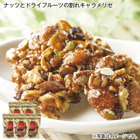 ナッツとドライフルーツの割れキャラメリゼ 送料込み ギフト プレゼント 贈答 お取り寄せ お土産 (レビュー記入で300円OFFクーポン配布中)