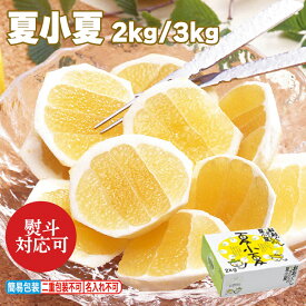 お中元 夏小夏（ナツコナツ） 2kg 3kg 御中元 夏ギフト ギフト 贈答 送料込み お取り寄せ お土産 (レビュー記入で300円OFFクーポン配布中)