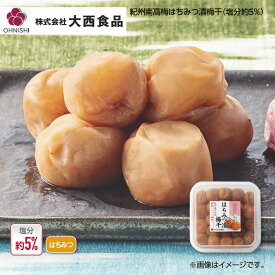 大西食品 紀州南高梅はちみつ漬梅干（塩分約5％） 1箱 2箱 3箱 4箱 送料込み ギフト プレゼント 贈答 お取り寄せ お土産 (レビュー記入で300円OFFクーポン配布中)