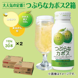 つぶらなカボス 30本×2 ドリンク 飲料 送料込み ギフト プレゼント 贈答 お取り寄せ お土産 (レビュー記入で300円OFFクーポン配布中)