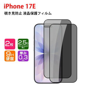 �A�b�v�� �A�C�t�H�� 17E Apple iPhone 17E �K���X�t�B���� �`�����h�~ �v���C�o�V�[�ی� �d�x9H �����K���X �t���ی�V�[�g �t�B���� LCD�X�N���[�� �ی�t�B���� �w��y�� ��U�h�~ �����h�~ ��