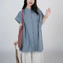 楽天市場】チェックシャツ 半袖（チュニック｜レディースファッション 