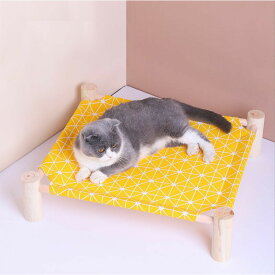 ペットベッドドッグコット猫用ベッドキャンプベッドハンモックコンパクト収納ポータブル小型ベッドキャンプ丸洗い可能組立簡単ペット用品洗える犬猫兼用