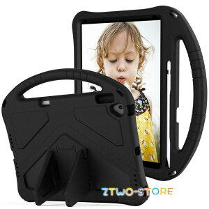 2�J���[ iPad ��7/8/9���� 10.2�C���` / iPad Pro 10.5�C���` ���p �P�[�X �q�ǂ� �p �h�� EVA�t�H�[�� �Ռ��z�� �n���h���t �����^�� ��� �^�u���b�g�J�o�[