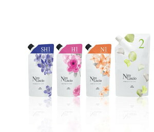 お買い物マラソン限定★店内全商品対象★200円引きクーポン配布中【セット商品】【選べる3タイプ】ミルボン ネオリシオ H/SH/N 1剤 400g/2剤 800g セット (縮毛矯正剤)(医薬部外品)(業務用