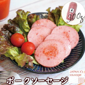 【ジャパンエックス】【ポークソーセージ 300g】ソーセージ 国産豚肉 JAPAN X