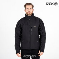 【正規総代理店】ノックス デュアルプロ ブラック / KNOX バイク ジャケット 防寒 ウェア ツーリング ラ…