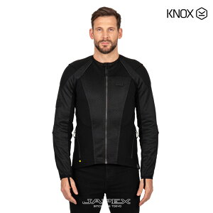 【正規総代理店】ノックス アーバンプロ マーク3 ブラック / KNOX バイク インナープロテクター メッシュジャケット ツーリング スポーツ ライディング 耐摩耗 メンズ