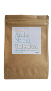 100%オーガニック ヘアサロン専売品 シカカイ&アムラ&ニームパウダー / Organic Shikakai & Amla & Neem Powder 100g ハーブシャンプー ヘアケア ハーブトリートメント 無添加シャンプー ヘアサロン用