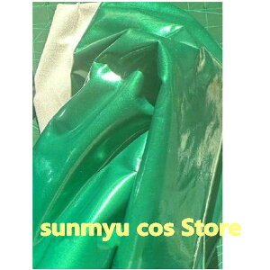 特製パール感 2wayストレッチPUレザー 合皮 150cm幅布地 切り売り  上品 高級感  11色 衣装 タイツ スーツ 鎧 道具 アーマー使用可 伸縮性 光沢ブルー オレンジー グリーン