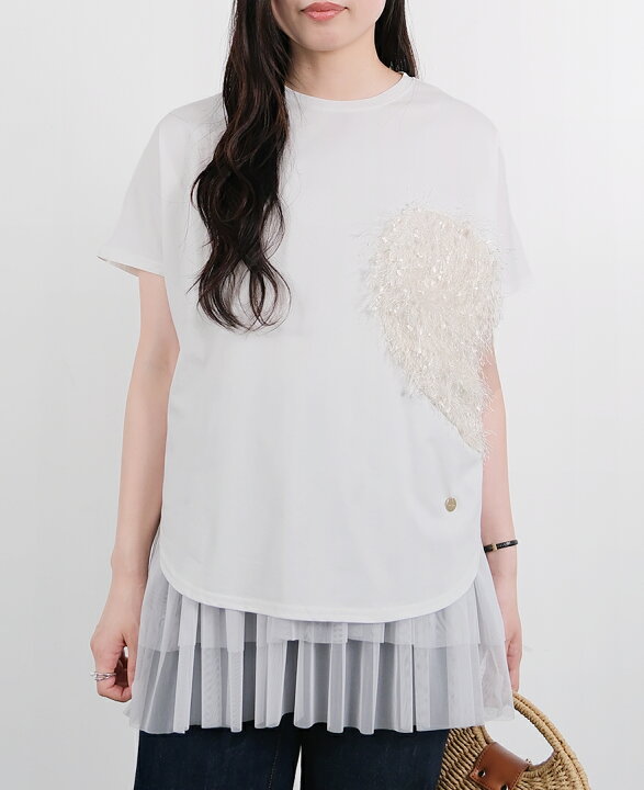 楽天市場】山の手スカートに合うトップス｜トレコード Tシャツ 半袖 