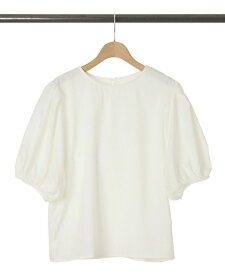 【50%OFF】 トレコード バルーンスリーブブラウス フリーサイズ バルーン袖 二の腕カバー 着回し 上品 衿元タック デコルテカバー 後ろボタン 立体袖 オンオフ対応 TRECODE 公式