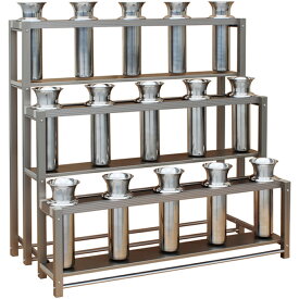 アルミ　花立て台　15本立て