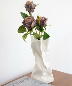 ペーパー風 フラワーベース フラワーベース 花瓶 一輪挿し インテリア 生け花 観葉植物 花器 北欧 韓国 シンプル