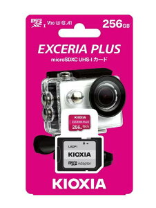 KIOXIA microSDXCJ[h EXCERIA PLUS 256GB UHS-I KMUH-A256G ] e [J[h