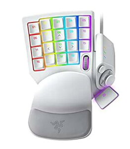 RAZER �Q�[�~���O�L�[�p�b�h Tartarus Pro Mercury�z���C�g RZ07-03110200-R3M1 �L�� USB�ڑ� ����p�f�o�C�X