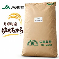 【北海道 月形町産】ゆめちから 強力小麦粉 25kg ゆめちから100％ 北海道産 業務用 パン用小麦粉 食パン …
