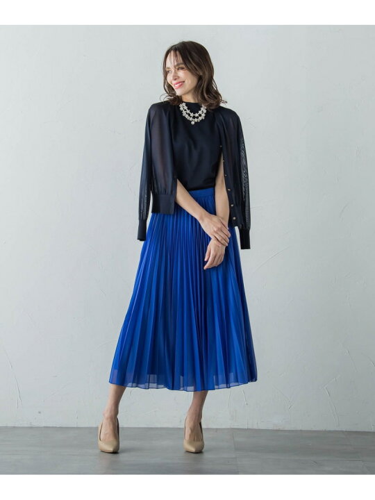 楽天市場】【SALE／30%OFF】マットトリコットプリーツスカート≪洗濯機  