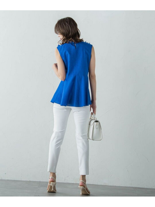 楽天市場】【SALE／40%OFF】ボタニカルダイフリルブラウス Viaggio Blu  