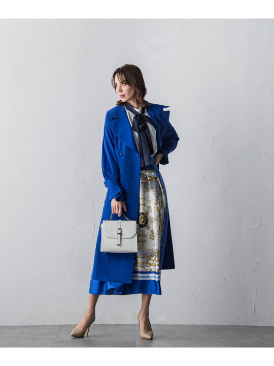 楽天市場】【SALE／40%OFF】コッティーナリサイクルドレストレンチ 