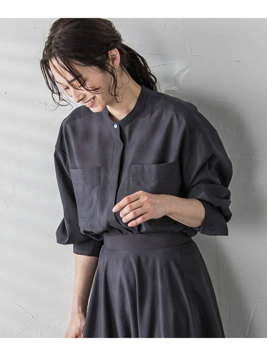 楽天市場】【SALE／20%OFF】シアーバンブークロップドシャツ 