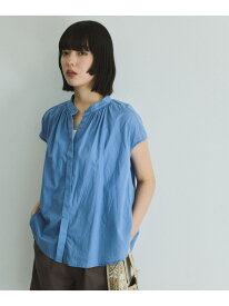 【SALE／30%OFF】ローンギャザータックブラウス≪洗濯機で洗える≫ VICKY ビッキー トップス シャツ・ブラウス ホワイト レッド ブルー【RBA_E】【送料無料】[Rakuten Fashion]