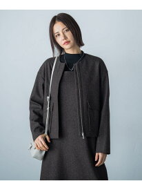 【SALE／50%OFF】【カタログ掲載】ネップツィードジャケット LAUTREAMONT ロートレアモン ジャケット・アウター テーラードジャケット・ブレザー グレー ブラウン【RBA_E】【送料無料】[Rakuten Fashion]