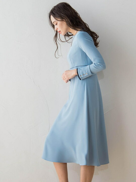 楽天市場】【SALE／50%OFF】配色パイピングフレアワンピース Viaggio 