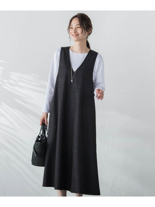 楽天市場】【SALE／40%OFF】【おとなデニム】ジャンパードレス≪洗える 
