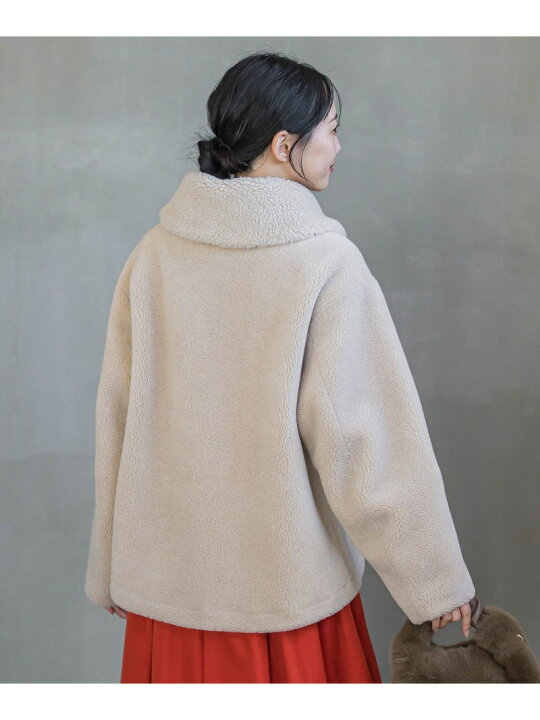 楽天市場】【SALE／30%OFF】ボアボンディングPコート Droite 