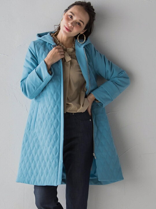 楽天市場】【SALE／50%OFF】【大きいサイズ】キルティング中綿ロング 