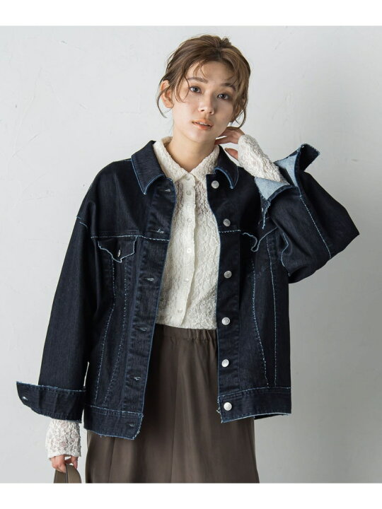楽天市場】FLOCK on DENIMジャケット≪手洗い可能≫ Droite 