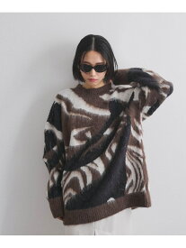 【SALE／70%OFF】【ENIM BY VICKY】シャギーニュアンスニットプルオーバー《手洗い可能》 VICKY ビッキー トップス ニット パープル ブラック【RBA_E】[Rakuten Fashion]