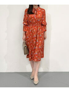 �ySALE�^60%OFF�z�y�I�ׂ�2��V���[�Y�zDahlia�v�����g�����s�[�X ���􂢉\�� ketty �P�e�B �����s�[�X�E�h���X �����s�[�X �I�����W �u���E�� �s���N�yRBA_E�z�y���������z[Rakuten Fashion]