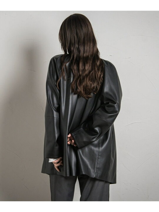 楽天市場】【SALE／40%OFF】EGGレザーライクブルゾン MAYSON GREY 