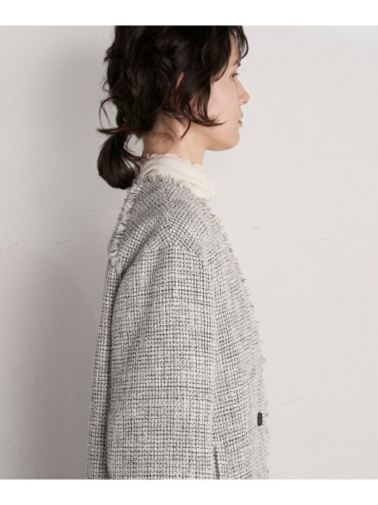 楽天市場】【SALE／70%OFF】Wボタンツイードジャケット la.f 