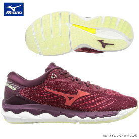 【SALE】MIZUNO ミズノ ウエーブスカイ 3 ランニングシューズ 女性用 レディース 2E相当 J1GD1902【2020SS】