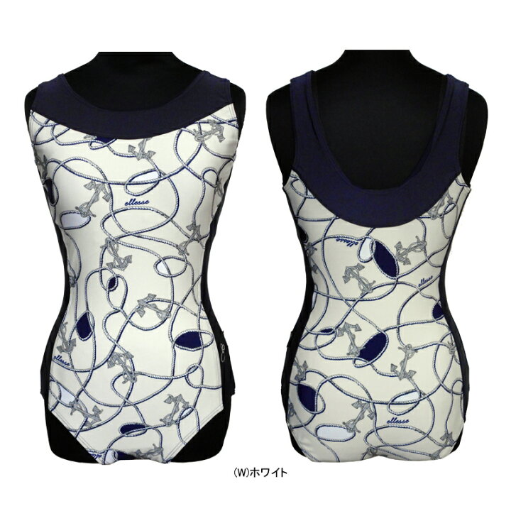 楽天市場 あす楽対応 Special Sale 45 Off Ellesse エレッセ Swim スイムウェア 女性用 レディース フィットネス水着 アンカープリント 美ラップ ワンピース Ess1 ジャワスポーツ楽天市場支店